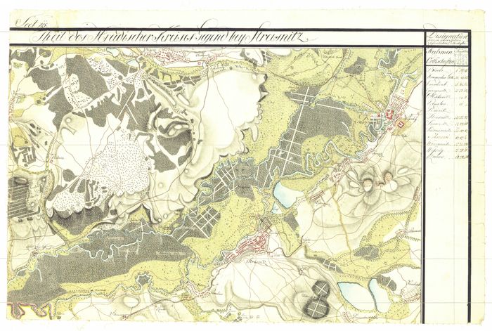 I. vojenské mapování - josefské - list 115